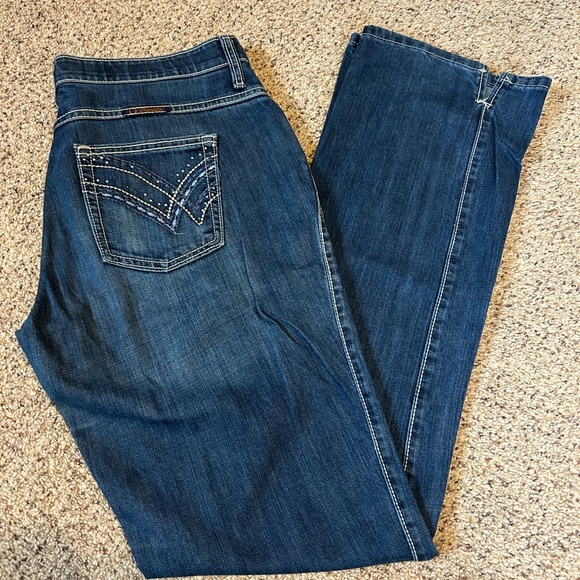 Wrangler Denim - Wrangler Women's Dark Blue Boot Cut Jeans